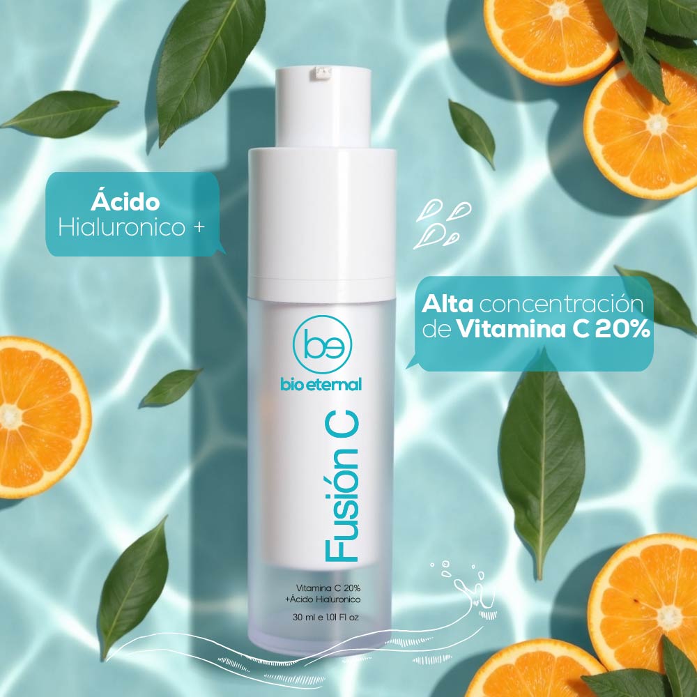 Fusion C, Vitamina C 20%+ Ácido hialuronico